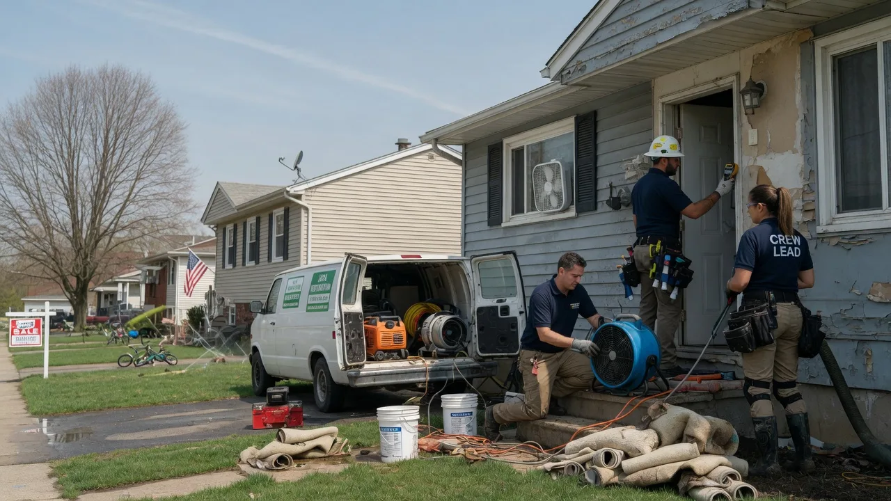 Flood Cleanup in Nelsonville, OH near me